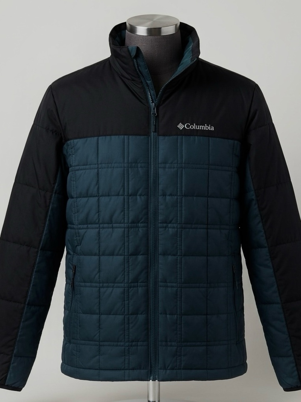 Columbia Men’s Lightweight Grid-Quilted Puffer Jacket - Men’s Size M
